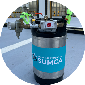 약품 고압수 세척